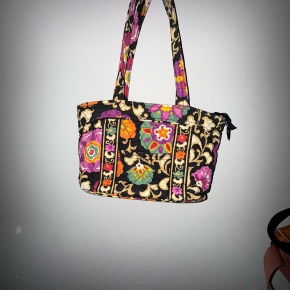 Vera Bradley Handbags - Vera Bradley Floral Patterned Tote Bag